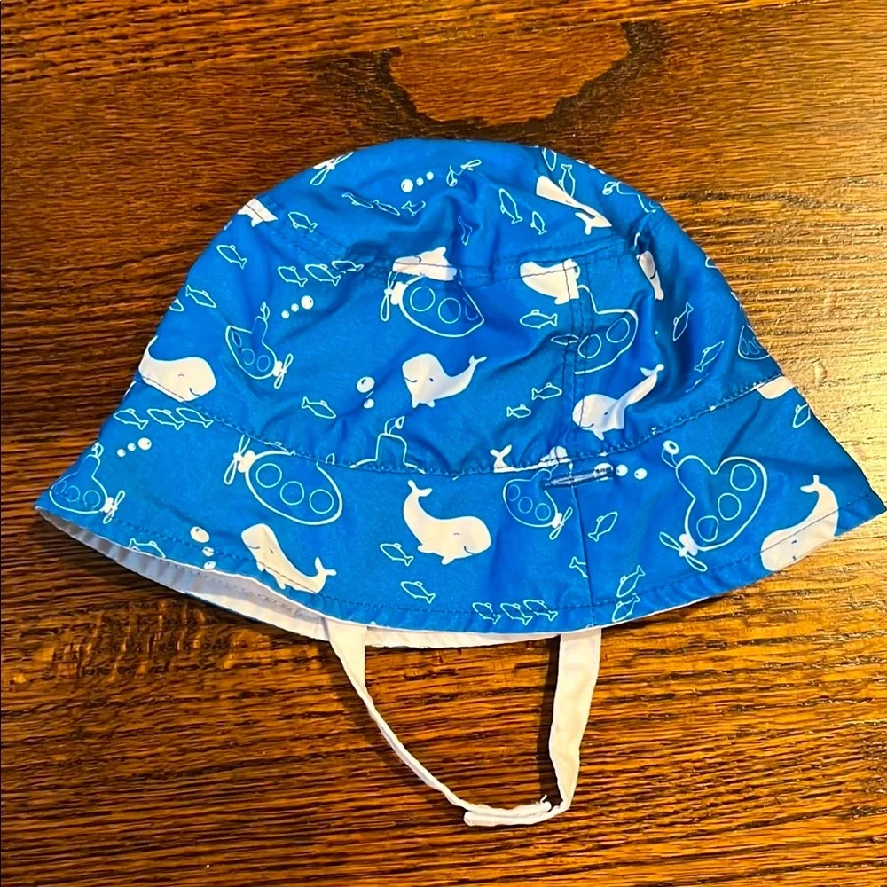 Target Blue and White Nautical Bucket Hat